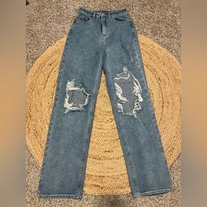 Distressed Women's Jeans